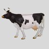 Patsas, Lehmä, 220 cm musta valkoinen